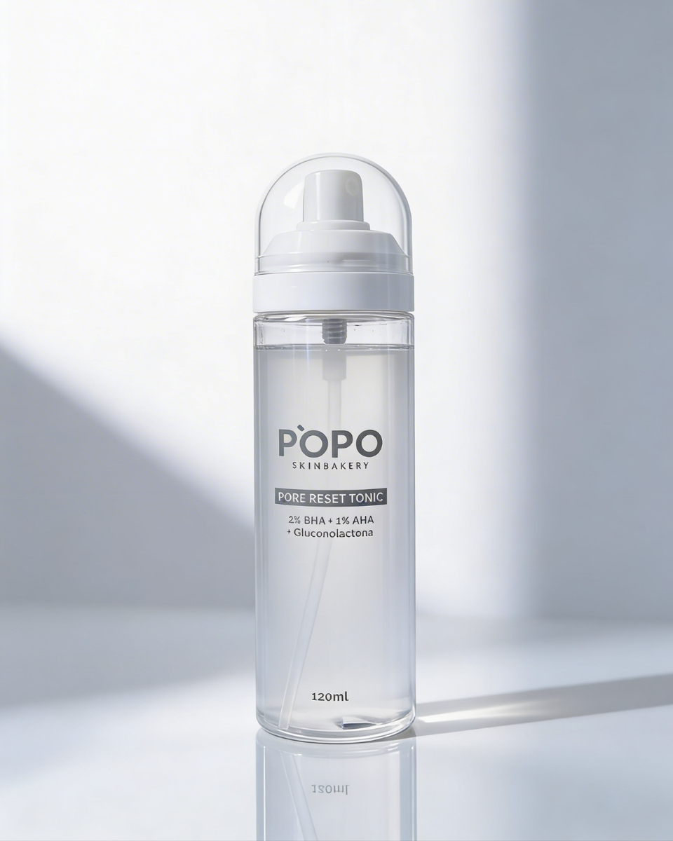 化粧水・ローション・トナー PoPo Tônico para Acne/Poros - Pore Reset Tonic - 2% BHA + 1% AHA +
